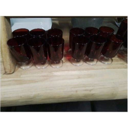 LOT 6 VERRES PM ROUGE