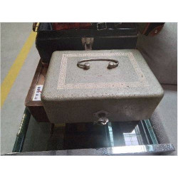 COFFRE CAISSE METAL VERT...