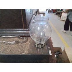 BOULE VERRE LAMPE PIGEON