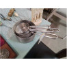 LOT MESURES MINI CASSEROLES VINTAGE