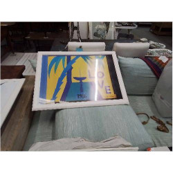 REPRO CARTE POSTALE YVES ST LAURENT