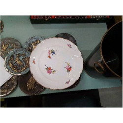 ASSIETTE FLEURI DECO