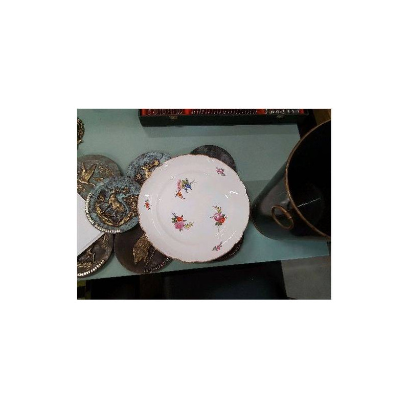 ASSIETTE FLEURI DECO