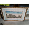 GRAVURE COLORÉE MAISON ROYALE ANET