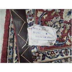 TAPIS IRAN FRANGES EN L’ÉTAT 120 X 110