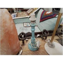 PIED DE LAMPE BLEU