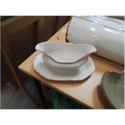 SAUCIÈRE BLC DORÉE LIMOGES