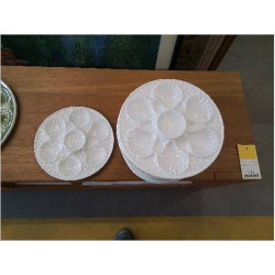 LOT 11 ASSIETTES HUITRES...