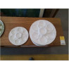 LOT 11 ASSIETTES HUITRES LONGCHAMPS