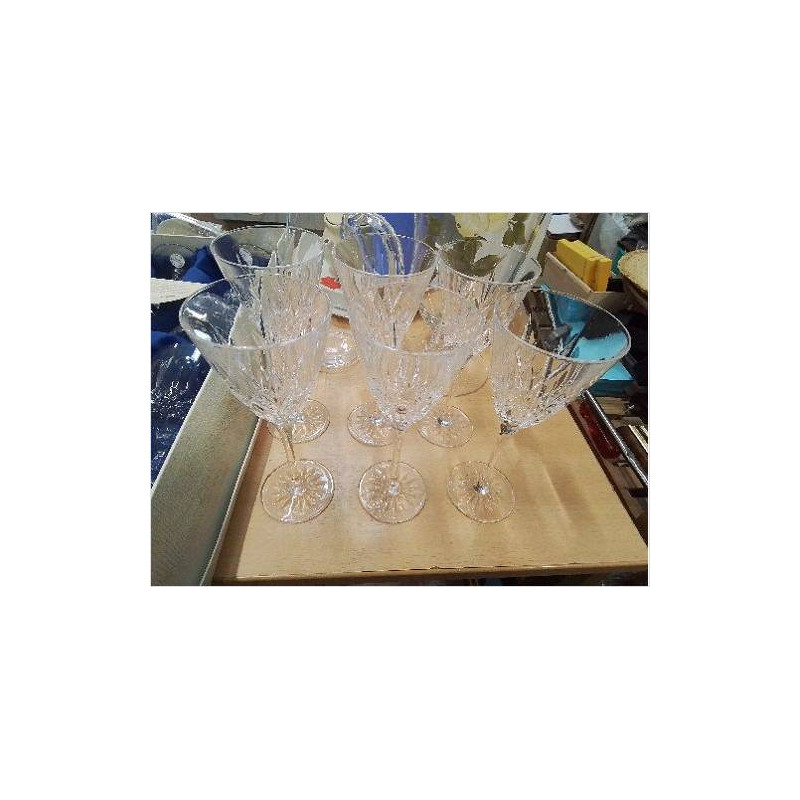 LOT 6 VERRES A PIED 
