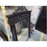 MIROIR ST HH II PEINT NOIR EN L’ETAT+ACC BB