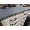 SEMAINIER PEINT CREME GRIS