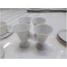 LOT DE 4 MAZAGRANS HAVILAND PORCELAINE 
