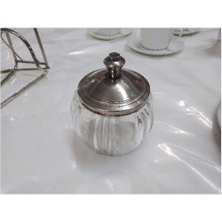 SUCRIER VERRE INOX 