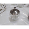 SUCRIER VERRE INOX 