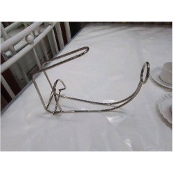 PORTE BOUTEILLE MÉTAL ARGENTÉ 