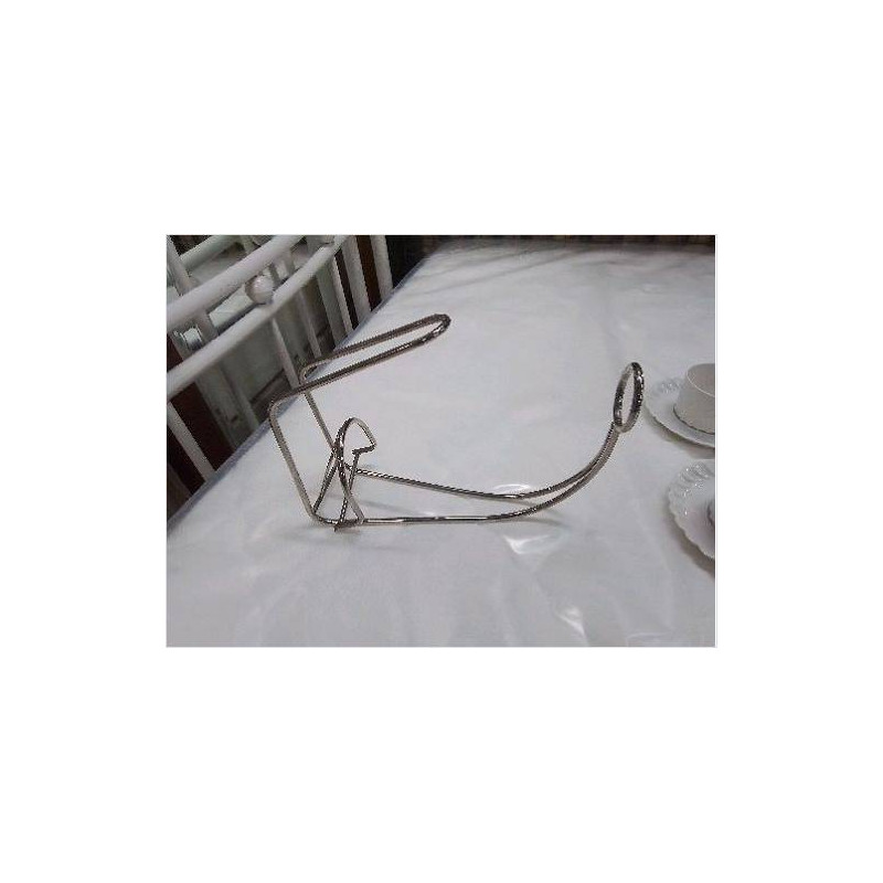 PORTE BOUTEILLE MÉTAL ARGENTÉ 