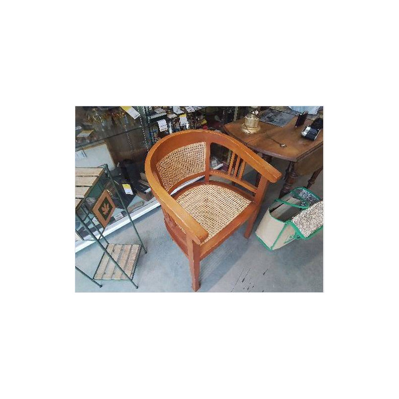 FAUTEUIL TECK CANNÉ