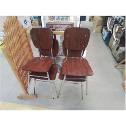 LOT 4 CHAISES FORMICA...