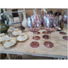 LOT 6 VERRES A PIED ROSE MAISONS DU MONDE