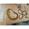COLLIER FANTAISIE VERT