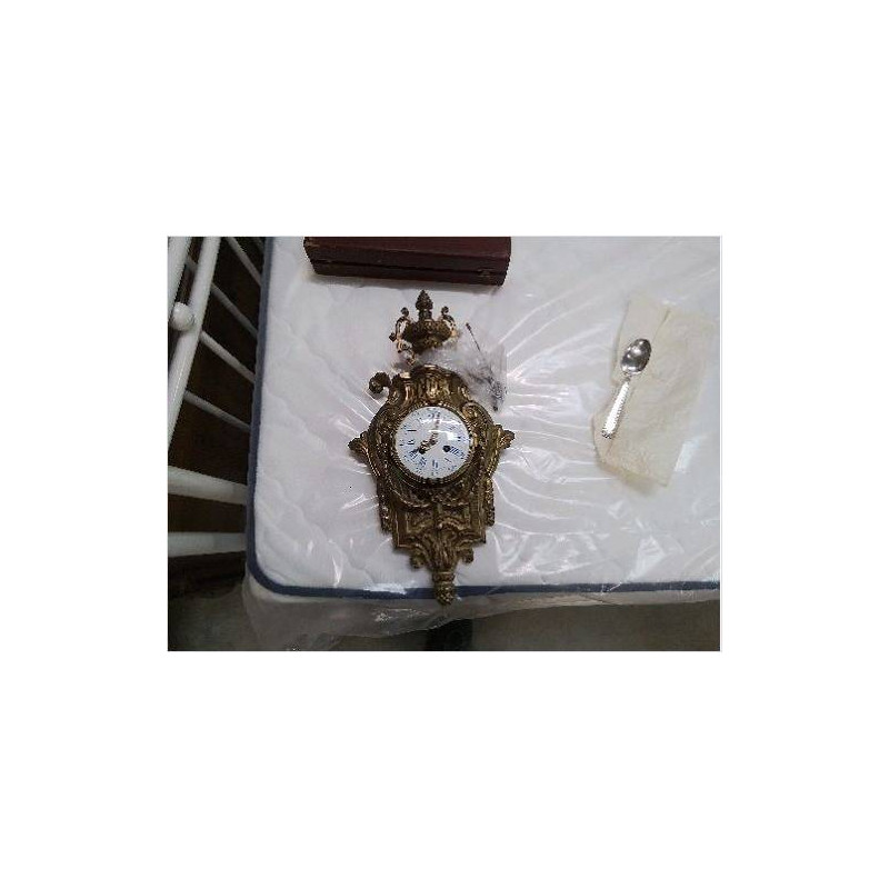 HORLOGE MURALE BRONZE+CLÉ ACC BB