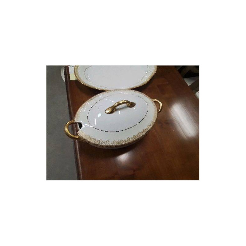 SOUPIERE CHFIELD HAVILAND LIMOGES DORE
