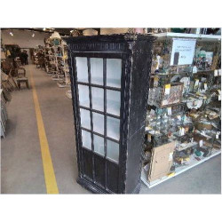 VITRINE PEINT NOIR 