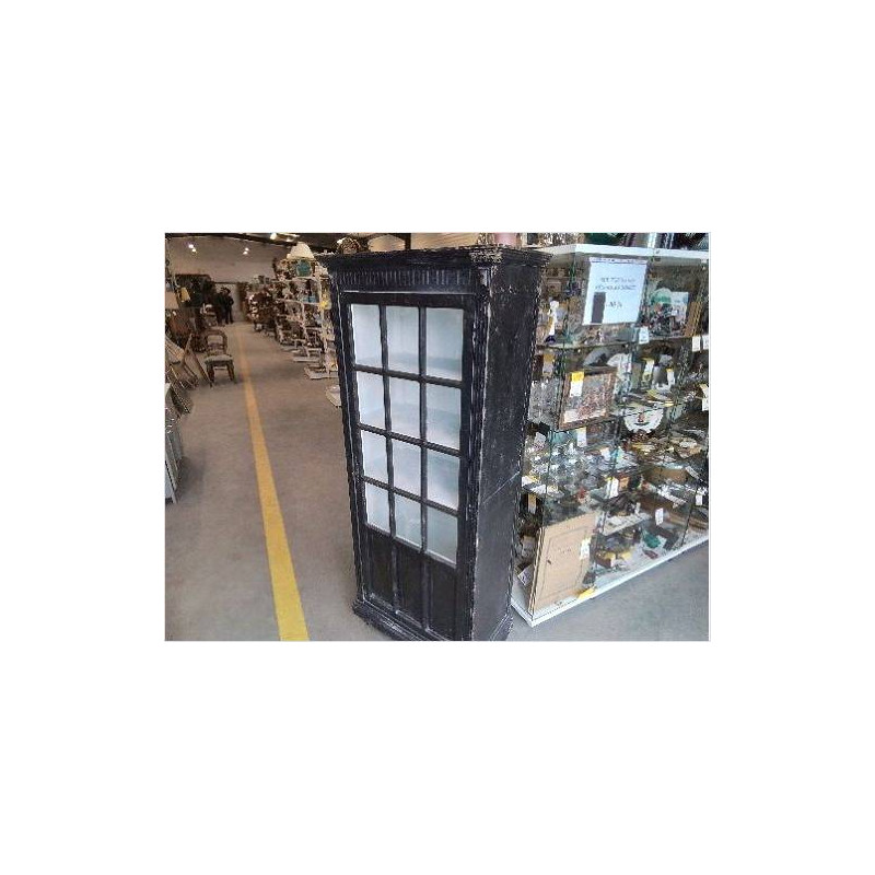 VITRINE PEINT NOIR 
