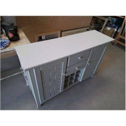 MEUBLE GRIS 2P 2T RANGE...