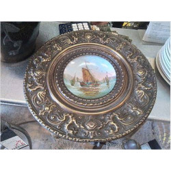ASSIETTE DECO CUIVRE BATEAU...