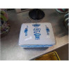 BOITE RECT PORCELAINE BLC BLEU SOLDATS