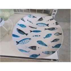 ASSIETTE DÉCO POISSONS...
