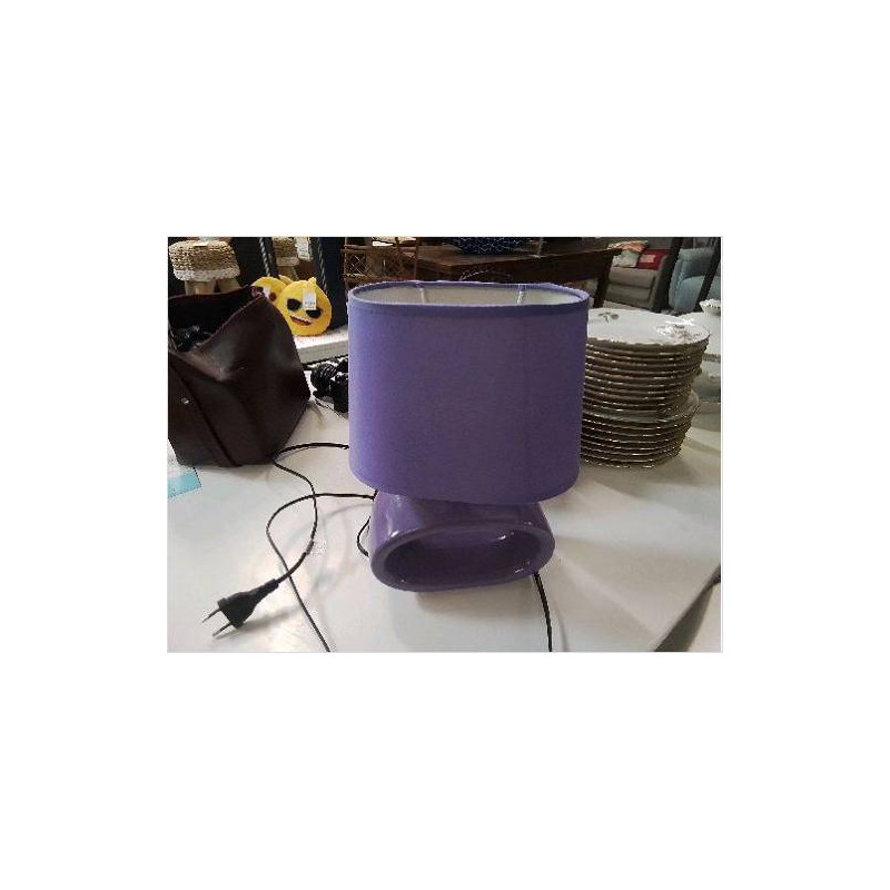 LAMPE DE CHEVET MAUVE 
