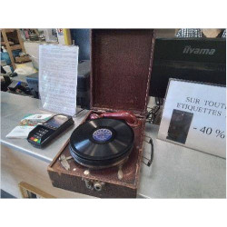 GRAMOPHONE DE VOYAGE + ACC BB