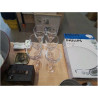 LOT 6 VERRES PIED TORSADÉ