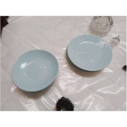 LOT ASSIETTES BLEUES CERANORD