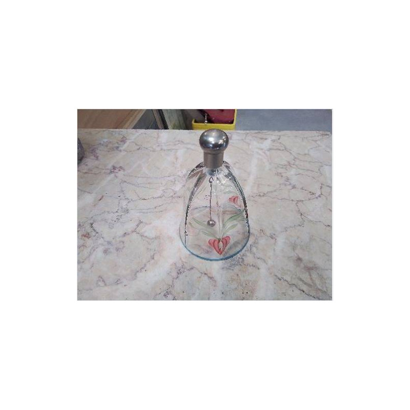 CLOCHETTE CRISTAL PEINT D’ORREFORS