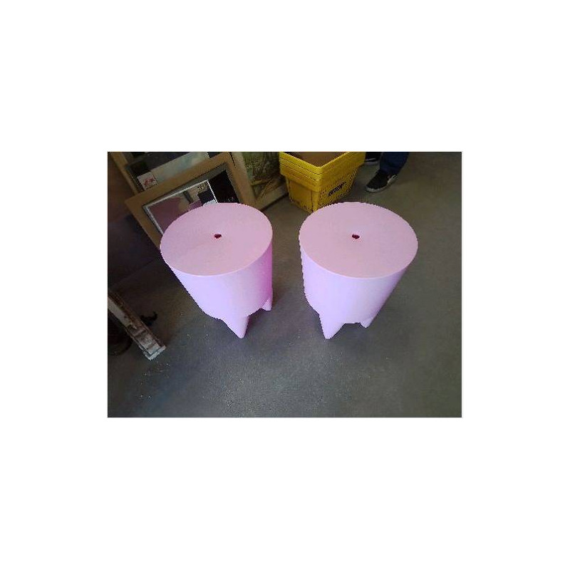 TABOURET STARK ROSE