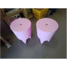 TABOURET STARK ROSE