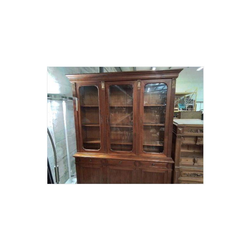 BIBLIOTHEQUE 2C MERISIER+CLÉ E8