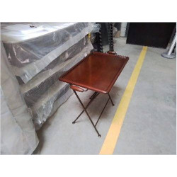 TABLE PLATEAU S/PIED PLIANT FF