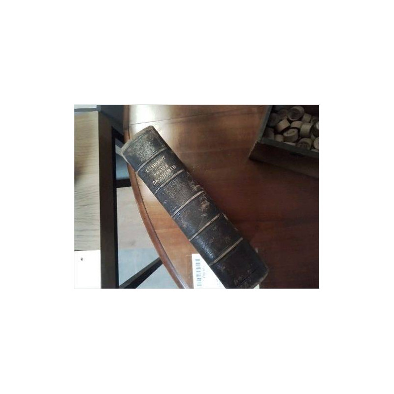 LIVRE TRAITÉ DE CHIMIE 1841