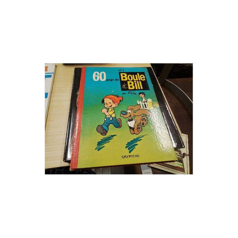 LIVRE BD BOULE ET BILL N’1 1975