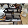 LAMPE NOIRE TISSU