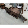 CHEVET MARRON 1T