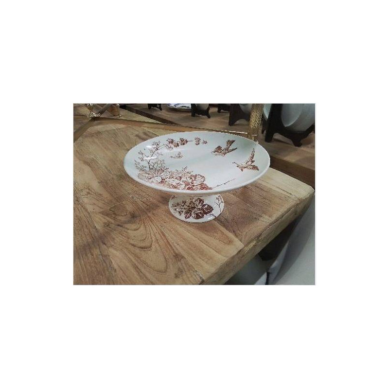 COMPOTIER ANC DECOR OISEAUX