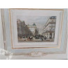 CADRE GRAVURE RUE DE RIVOLI