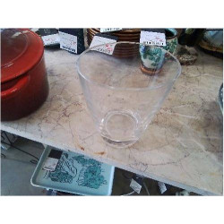 VASE VERRE OVALE VERRE SIMPLE