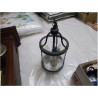 SUSPENSION 3 FEUX RONDE METAL VERT